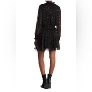 NSR Emma Ruffle dot dress